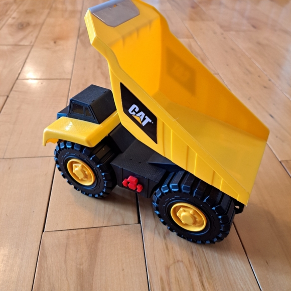 CAT Construction Tough Machines Toy Dump Truck 10" w/ Realistic Sounds & Lights - Picture 4 of 5